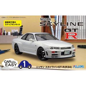 カーES1 R34スカイライン GT-R フジミ 1/24カーEASY プラモデル｜minato-m