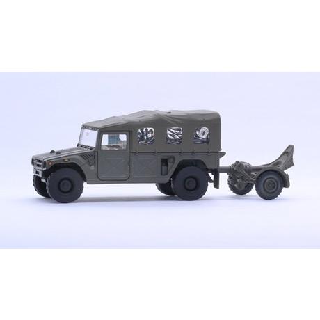 ML20 陸上自衛隊 重迫牽引車/120ミリ迫撃砲RT　フジミ 1/72ミリタリー プラモデル