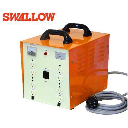 スワロー 三相200V複巻式 大容量型ダウントランス 3SSTB-4KT (容量4KVA/大容量端子...