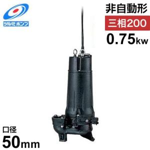 寺田ポンプ 水中ポンプ PG-750 (三相200V/0.75kW/非自動型