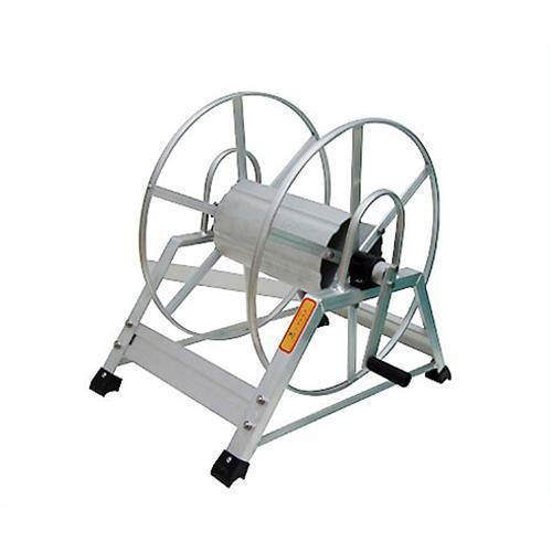 アルミ製 高圧スプレーホース用ホースリール 20〜50m用 (ホース無し) [巻取り機]