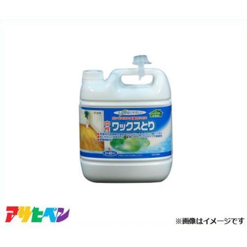 アサヒペン 環境にやさしい中性ワックスとり 4L [ハウスケア ワックス はくり剤]