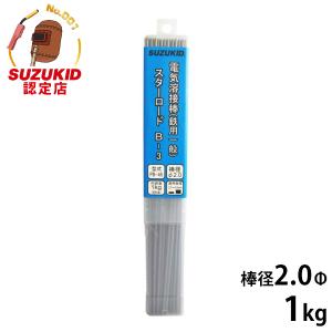 SUZUKID（スズキッド） 一般軟鋼用 溶接棒 PB-47 3.2Φ×1kg [スター