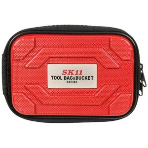 SK11 ABSツールポーチ レッド STP-ABS RD 4977292117920 [収納用品 藤原産業 ツールポーチ 腰袋]｜minatodenki