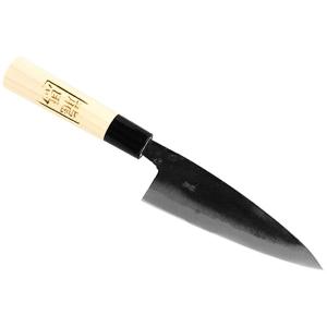 龍馬 黒打舟行包丁 (小包丁) 135MM 4977292701136 [金切鋏 カッター