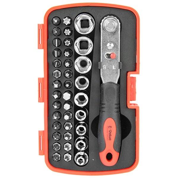 E-Value ドライバー&amp;ビット・ソケット EMT-38C 4977292828291 [工具セッ...