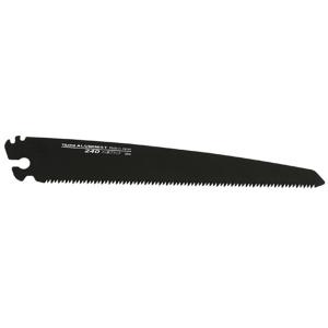 【メール便】タジマ(Tajima) アルミニスト替刃厚刃F240 ALB-A240FB 4975364017499 [大工道具 鋸 替刃式折込鋸]｜ミナトワークス