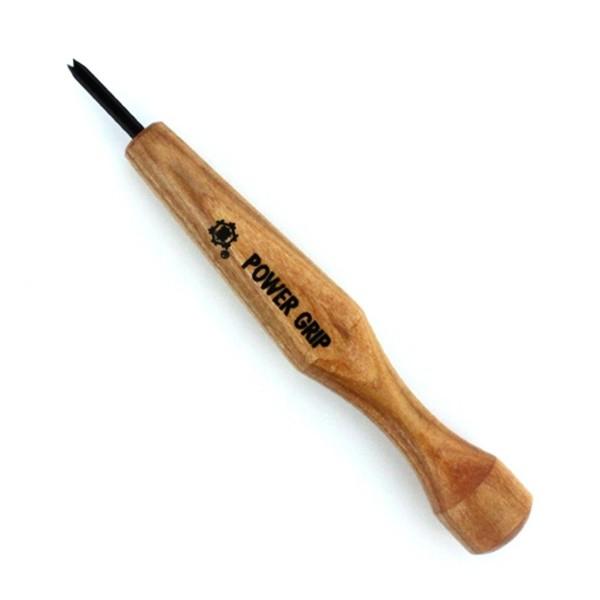 【メール便】三木章 パワーグリップ彫刻刀 三角 1.5MM 4952631840158 [大工道具 ...