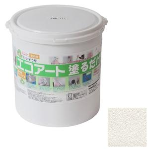 シンコー エコアート塗るだけ 5kg フローラルホワイト 4977292117616 [大工道具 左官鏝 トロ舟 ]｜minatodenki