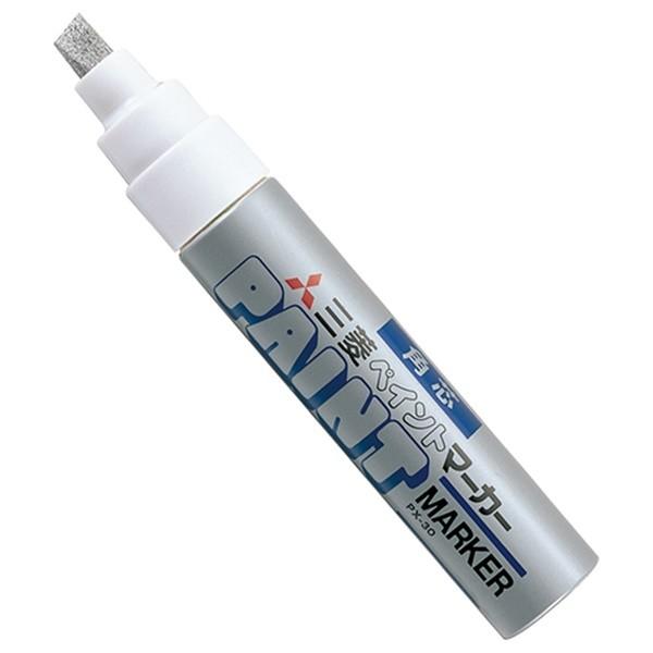 【メール便】UNI ペイントマーカー極太銀 PX30.26 4977292174749 [墨つけ 基...