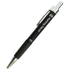 メール便】たくみ ノック式鉛筆 5連発 赤 NO.7809 2MMシン