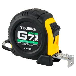 タジマ(Tajima) Gロック25 7.5M尺目付 GL25-75SBL 4975364024565 [タジマコンベ]｜minatodenki