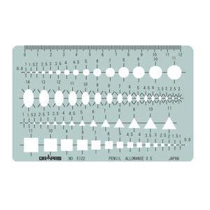 ドラパス テンプレート 総合(E) 31-122 E-122 4940288311220 [製図用品]