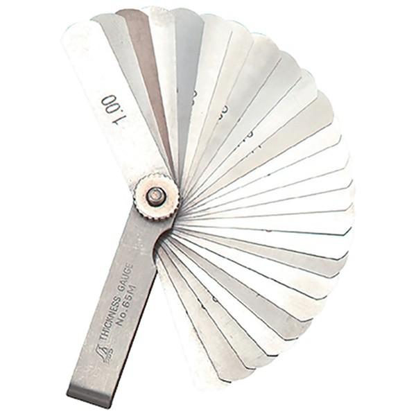 【メール便】シンワ測定 シックネスゲージ D 65MM 73782 4960910737822 [方...