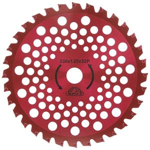 セフティー3 超強ジャンボチップチップソー 230mmx32P アカトラ 4977292641210