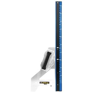 オーダー用 シンワ 丸ノコガイド定規 エルアングル Plus 1m 併用目盛 左きき