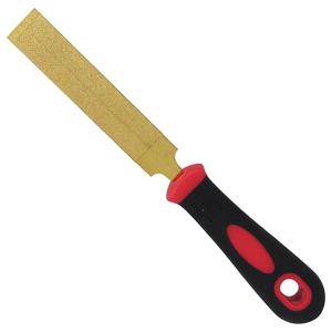 日本製  両刃ヤスリ/中挽切 30本 K-085 切削・研磨 工具 細工ヤスリ 細工用ヤスリ 三角 中目 8本