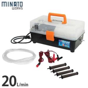 安永エアポンプ エアーポンプ LW-150N (単相100V/150L) [浄化槽