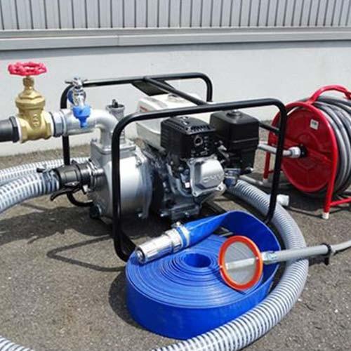 工進 2インチ エンジンポンプ KH-50P 散水オールセット 《散水バルブ切り替え装置＋散水器＋サ...