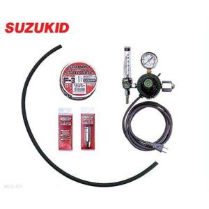 スズキッド 軟鋼CO2溶接キット MCS-50 (ボンベ無し/アーキュリーSAY-120・SAY-160用) [スター電器 SUZUKID 溶接機]｜minatodenki