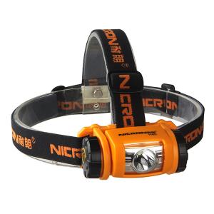 NICRON H40シンプルヘッドライト 200LM 電池式 [作業 警告 防犯灯]｜minatodenki