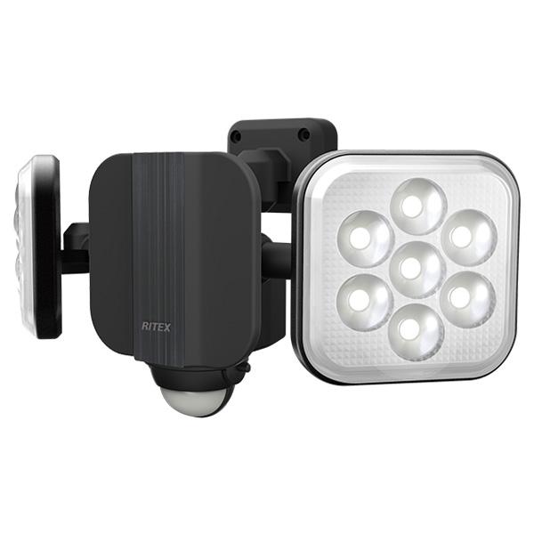 ムサシ ライテックス 11Wx2灯 LEDセンサーライト LED-AC2022 [LEDライト 照明...