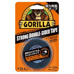 【メール便】呉工業 両面テープ ゴリラ両面テープ ストロング 1.1ミリ×25.4ミリ×1.52m #1779 [KURE クレ ゴリラ 強力 接着テープ 全天候]