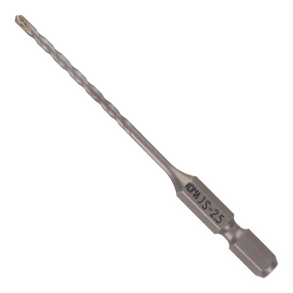 【メール便】KOMADRILL 六角軸振動用充電ドリル 2.5mm JS-2.5