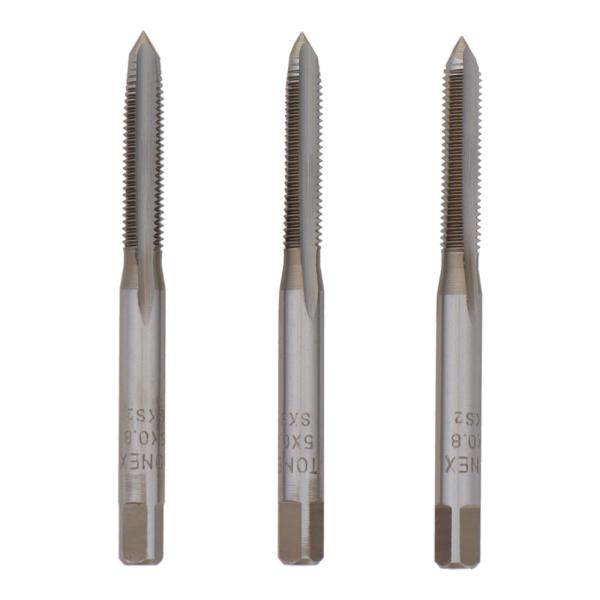 【メール便】TONEX ハンドタップセット ねじ径 5mm×ピッチ0.8mm HT5S