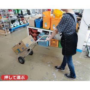 ミナト アルミ製ハンドトラック MTH-100...の詳細画像5