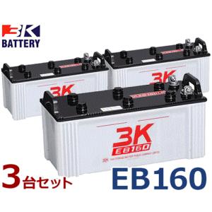 スリーキング(3K) サイクルバッテリー EB100 3台セット (LR型/T