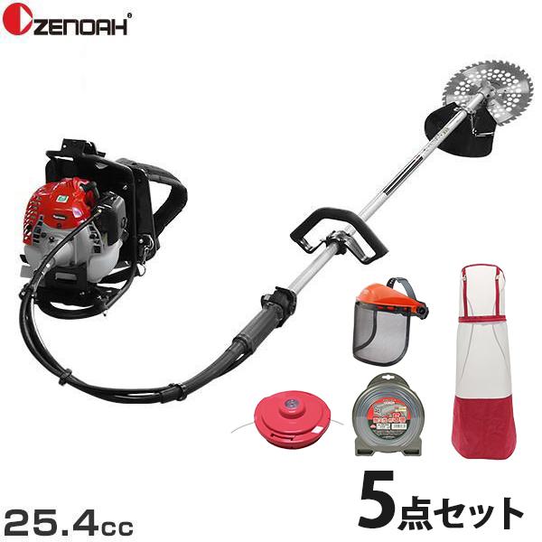 ゼノア 草刈り機 エンジン式 TK2600S-L-EZ＋ナイロンカッター付きセット (背負式/ループ...