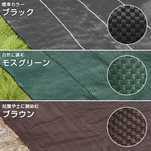 高密度135G 防草シート ロール式 1m×1...の詳細画像1