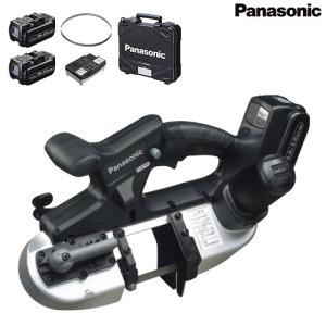 パナソニック 充電バンドソー 18V 5.0Ah EZ45A5LJ2G-B (電池2個＋ケース＋純正刃付) [Panasonic]