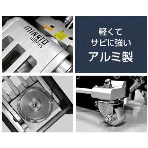 ミナト アルミ製ローダウンジャッキ 3.0t ...の詳細画像3