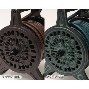 高級アルミ合金製 ブロンズリール 20m BR...の詳細画像2