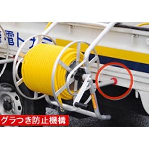 アルミス 軽トラック用 大型ホースリール 10...の詳細画像1