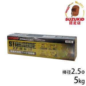 SUZUKID（スズキッド） 軟鋼用 溶接棒 DZ-03 3.2φ×5kg [スターロードZ