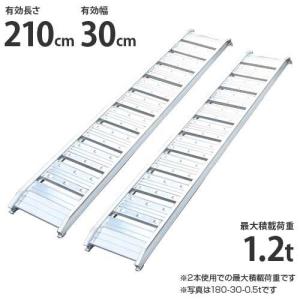 日軽金アクト アルミブリッジ 1t 2本セット アングル式 10-C5-30 日軽金アクト アルミブリッジ 1t 2本セット アングル式 10-C5-30