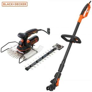 ブラック&デッカー 電動ポールバリカン 5in1ポールヘッジ&芝生バリカン GPSH1000 [BLACK&DECKER 剪定 芝刈]｜minatodenki