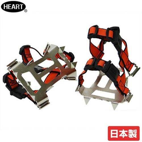 ハートフルジャパン 園芸用滑り止めスパイク ガーデンスパイク極 2-6058 [草刈り作業 滑り止め...