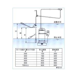 桜川ポンプ 電動ポンプ用 自動水位制御フロート...の詳細画像1