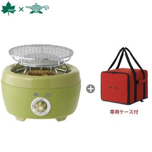 【非公開】【取扱終了】ロゴス(LOGOS)×Sengoku Aladdin コラボヒバリンセット (カセットコンロ ヒバリン＋専用ケース)