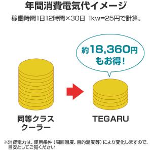 ゼンスイ 小型水槽用クーラー兼ヒーター TEG...の詳細画像1