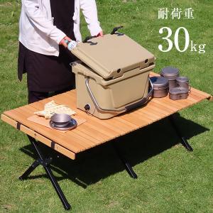 M.O.L 天然ビーチ材 ウッドロールテーブル...の詳細画像4