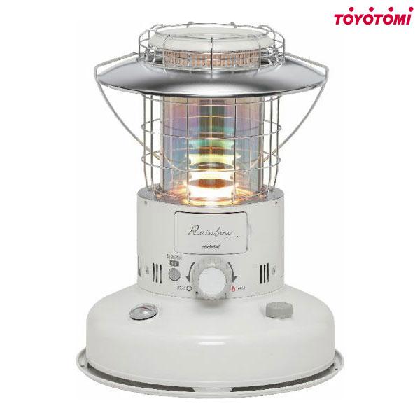 トヨトミ 石油ストーブ 対流形 RL-2524(W) [ホワイト ランタン レインボー 灯油ストーブ...