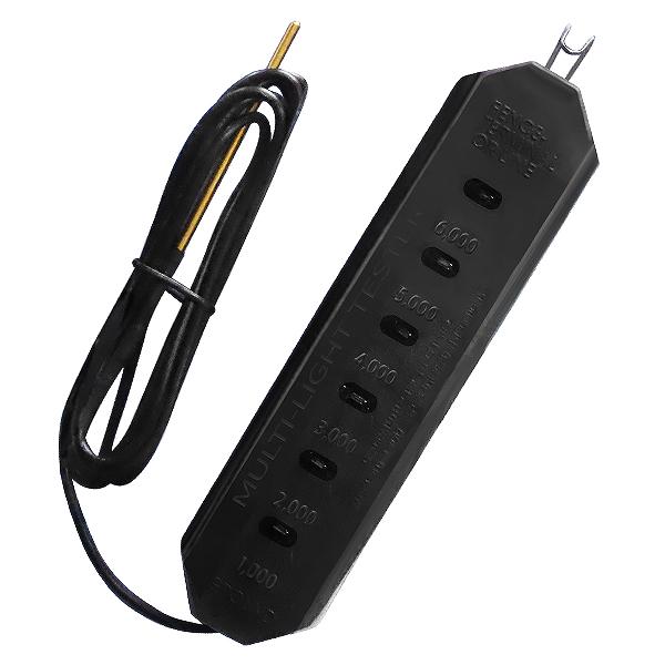 【メール便】シンセイ 電気柵専用 簡易テスター 1000V単位 電圧測定器 [出力テスター 電柵 防...