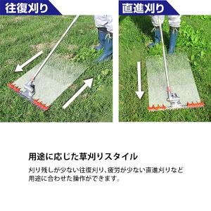 ニシガキ 刈払機 装着用 T型バリカン 500...の詳細画像2