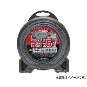 セフティー3 チタニウムナイロンコード□型 2.6MMX15M 4977292657662 [刈払機 ナイロンコード]｜minatodenki