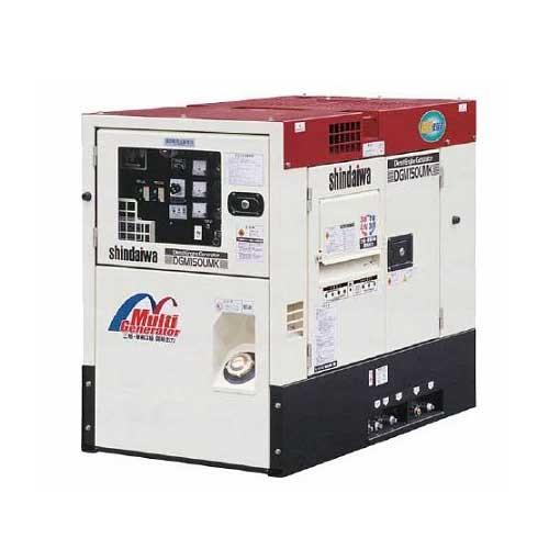 新ダイワ(やまびこ) 大型ディーゼル発電機(三相・単相同時) DGM600MK